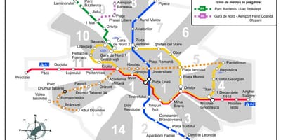 แผนที่ของ metrorex 